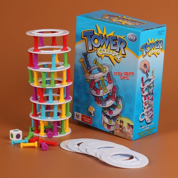 dhl crash tower game wobbly tower collapse stacking column family games funny kids gift desk game kid educational toy
dhl crash tower game wobbly tower collapse stacking column family games funny kids gift desk game kid educational toy