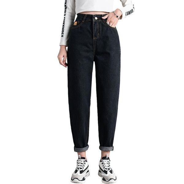 women's pants & capris 2021 winter women denim solid female pant slim fit laides bottoms casual fashion straight high quatily ly11, Black;white
women's pants & capris 2021 winter women denim solid female pant slim fit laides bottoms casual fashion straight high quatily ly11, Black;white