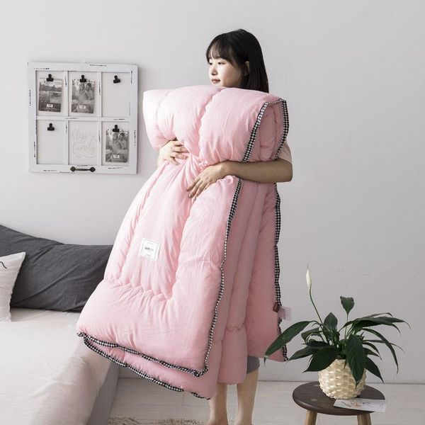 washed cotton polyester filling comforter autumn winner quilt soft touch solid pink brown blue green purple
washed cotton polyester filling comforter autumn winner quilt soft touch solid pink brown blue green purple