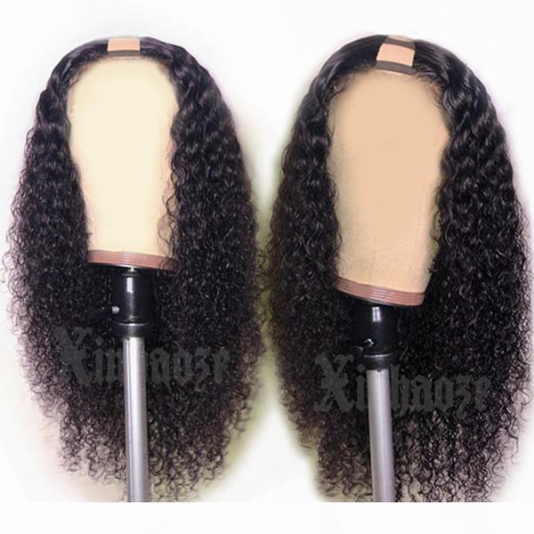 2*4'' u part wig kinky curly human hair wig for women 130 150 180 density glueless wig brazilian remy pre plucked, Black;brown
2*4'' u part wig kinky curly human hair wig for women 130 150 180 density glueless wig brazilian remy pre plucked, Black;brown