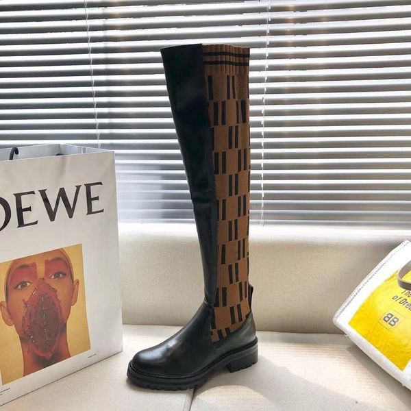 over the knee fashion color matching round head long boots female martin casual wild non-slip leather women cowboy sh02 l03 w449, Black
over the knee fashion color matching round head long boots female martin casual wild non-slip leather women cowboy sh02 l03 w449, Black
