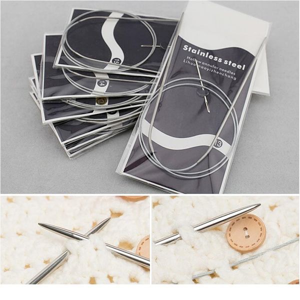 sewing accessories 43/60/80/120cm length knitting tools circular needle sets aluminium handle ring needlework for sweate wmtwji
sewing accessories 43/60/80/120cm length knitting tools circular needle sets aluminium handle ring needlework for sweate wmtwji