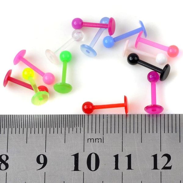 30pcs/lot 8mm length soft bioplast flexible ball nose ring lip ring tragus earrings body piercing jewelry q jllzgm, Silver
30pcs/lot 8mm length soft bioplast flexible ball nose ring lip ring tragus earrings body piercing jewelry q jllzgm, Silver