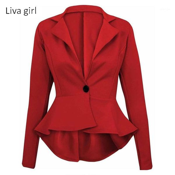 fashion women's one button slim casual business blazer suit jacket coat outwear y31, White;black
fashion women's one button slim casual business blazer suit jacket coat outwear y31, White;black