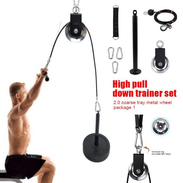 accessories biceps workout multifunction exercise tricep pull down machine set home gym durable easy install with rope fitness attachment
accessories biceps workout multifunction exercise tricep pull down machine set home gym durable easy install with rope fitness attachment