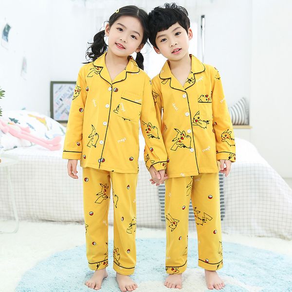 girls pajamas 2020 spring autumn long sleeve children's sleepwear set cotton pajamas set boys pyjamas sets for kids tracksuit y200704, Blue;red
girls pajamas 2020 spring autumn long sleeve children's sleepwear set cotton pajamas set boys pyjamas sets for kids tracksuit y200704, Blue;red