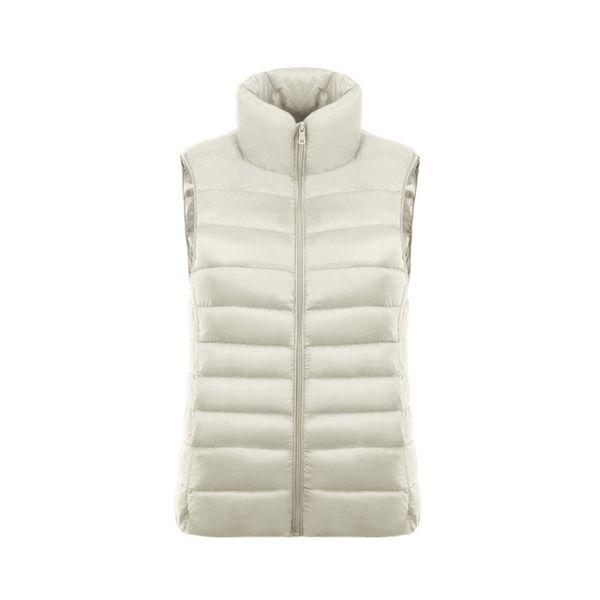 2021 new sleeveless ultra light women white duck down vest female stand collar slim warm waistcoat b3k0, Black
2021 new sleeveless ultra light women white duck down vest female stand collar slim warm waistcoat b3k0, Black