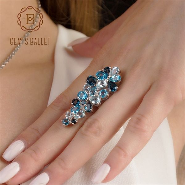 gem's ballet brand fashion natural london blue z gemstone rings genuine 925 sterling silver ring for women fine jewelry 1004 q1209, Golden;silver
gem's ballet brand fashion natural london blue z gemstone rings genuine 925 sterling silver ring for women fine jewelry 1004 q1209, Golden;silver
