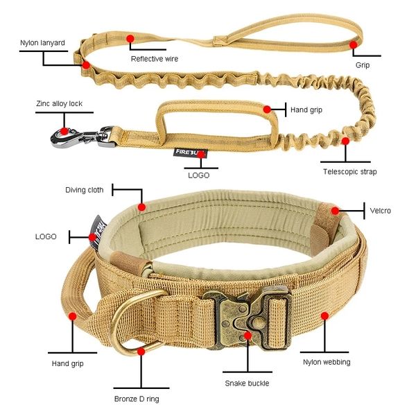 pet tactical traction rope outdoor supplies quick release dog collar nylon training leash cachorro honden q1218
pet tactical traction rope outdoor supplies quick release dog collar nylon training leash cachorro honden q1218
