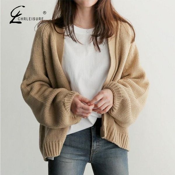 short knitted cardigan sweater women 2009 new korean solid color lantern sleeve sweater jacket girls y200106, White;black
short knitted cardigan sweater women 2009 new korean solid color lantern sleeve sweater jacket girls y200106, White;black