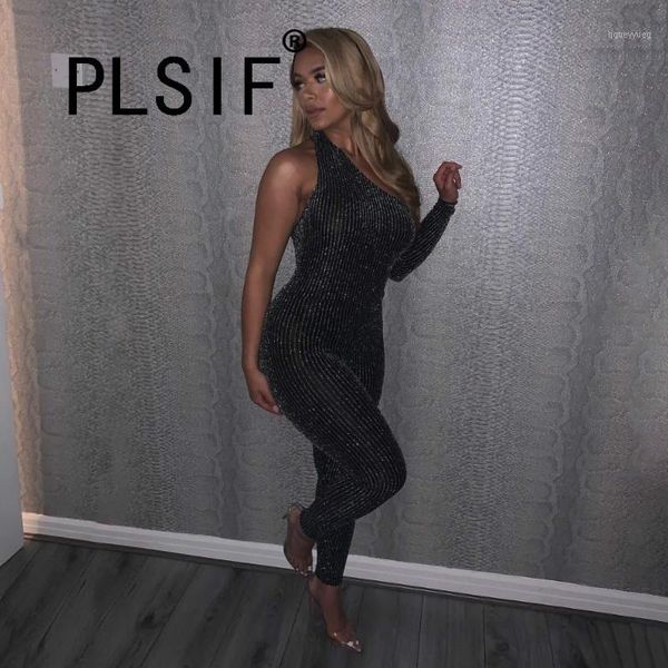 women's jumpsuits & rompers asymmetrical design lady fashion shiny club catsuits one piece set skew collar jumpsuits1, Black;white
women's jumpsuits & rompers asymmetrical design lady fashion shiny club catsuits one piece set skew collar jumpsuits1, Black;white