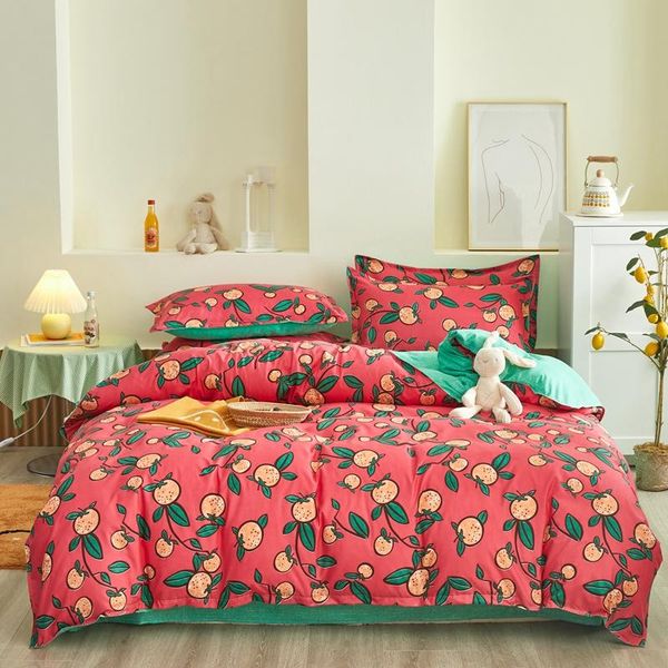 bedding sets small fresh series duvet cover comforter and pillowcases 100% polyster for bedroom home decor
bedding sets small fresh series duvet cover comforter and pillowcases 100% polyster for bedroom home decor