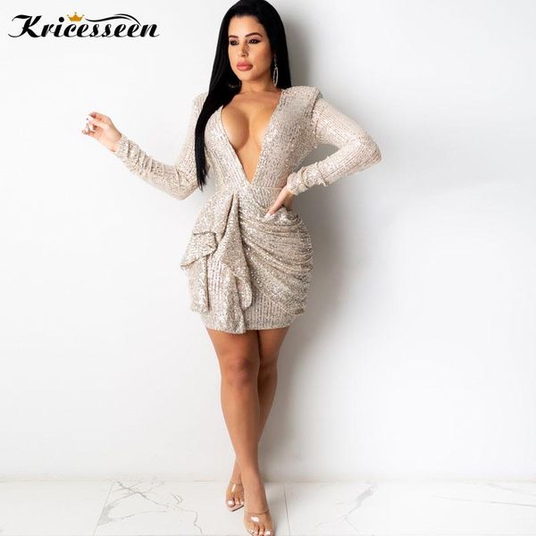 casual dresses kricesseen sequined glitter slim mini dress women long sleeve wrap bodycon evening party clubwear vestido, Black;gray
casual dresses kricesseen sequined glitter slim mini dress women long sleeve wrap bodycon evening party clubwear vestido, Black;gray