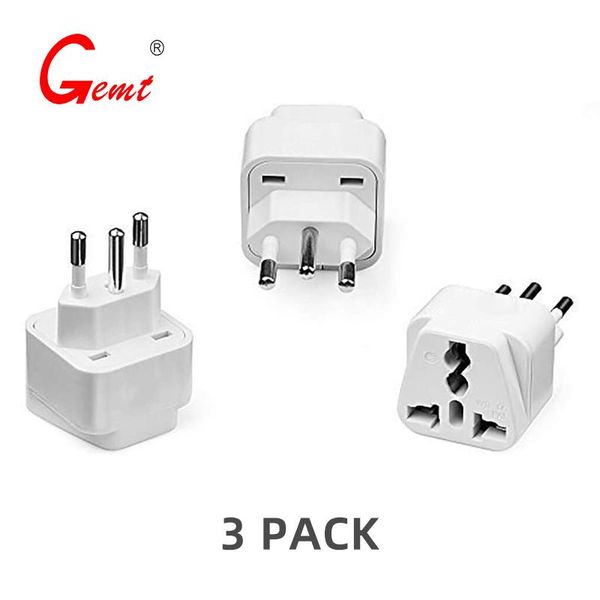 brazil south africa travel plug adapter grounded universal type n plug adapter br to us - ultra compact for brazil south
brazil south africa travel plug adapter grounded universal type n plug adapter br to us - ultra compact for brazil south