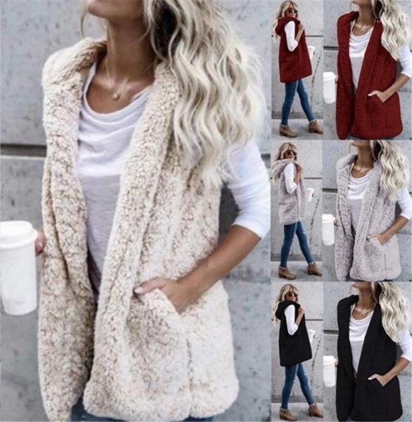 winter women vest hooded solid warm woman long vest loose sleeveless plus size female coat1, Black;white
winter women vest hooded solid warm woman long vest loose sleeveless plus size female coat1, Black;white