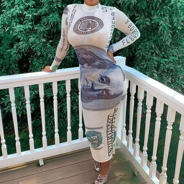 explosive fashion casual round neck dress 2020 fall new usd print long sleeve dress, Black;gray
explosive fashion casual round neck dress 2020 fall new usd print long sleeve dress, Black;gray