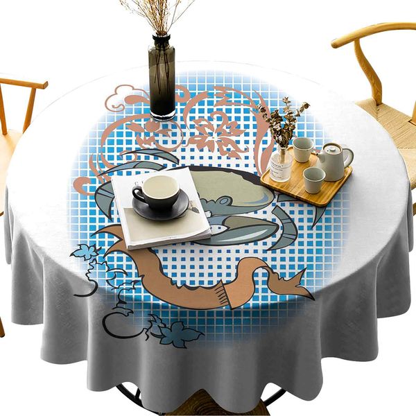 wrinkle anti-fading round tablecloths cancer sign in cartoon tattoo style astrological theme with floral details horoscope
wrinkle anti-fading round tablecloths cancer sign in cartoon tattoo style astrological theme with floral details horoscope