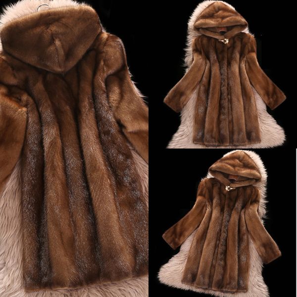 coats natural winter women mink fur coat female genuine leather jackets ladies oversize warm thick long 2020 new 1hn6, Black