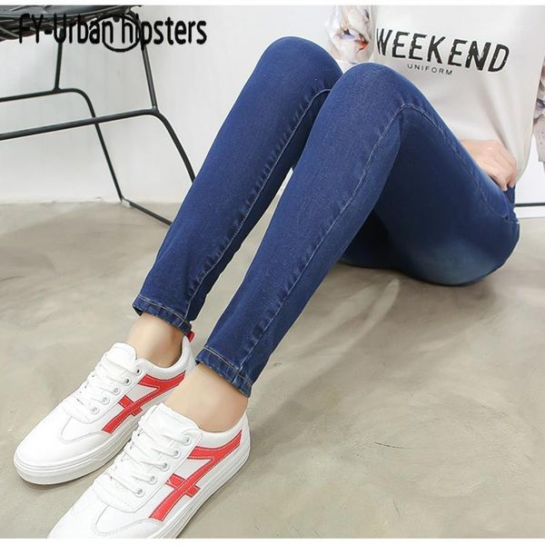 women's jeans embroidery woman high waist stretch full length skinny slim denim pants women elastic plus size female trouser1, Blue
women's jeans embroidery woman high waist stretch full length skinny slim denim pants women elastic plus size female trouser1, Blue