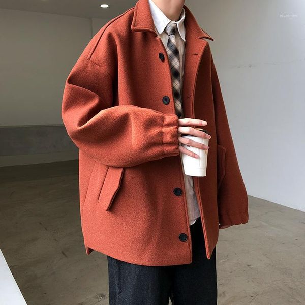casual gray wool coat korean winter red short puffy blends men jacket wool coat trend chaquetas hombre mens clothing df50wb1, Black
casual gray wool coat korean winter red short puffy blends men jacket wool coat trend chaquetas hombre mens clothing df50wb1, Black