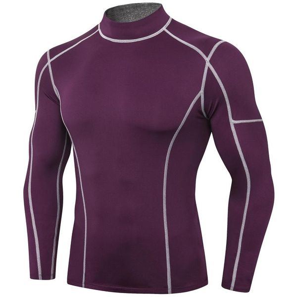 men's long sleeve compression shirts quick-dry breathable sports elastic workout gym fitness male shirt, Gray;blue
men's long sleeve compression shirts quick-dry breathable sports elastic workout gym fitness male shirt, Gray;blue