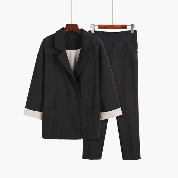 2 piece set trousers simple casual suit temperament long sleeve two piece set korean clothing 2020 autumn women fashion1, Gray
2 piece set trousers simple casual suit temperament long sleeve two piece set korean clothing 2020 autumn women fashion1, Gray