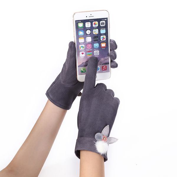 winter female cute hair ball b plush warm cashmere full finger mittens women suede leather touch screen driving gloves 82f, Blue;gray
winter female cute hair ball b plush warm cashmere full finger mittens women suede leather touch screen driving gloves 82f, Blue;gray