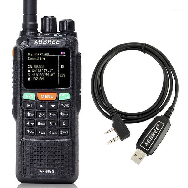 abbree ar-889g gps 10w walkie talkie 889g sos 999ch duplex night mode dual band vhf uhf radio hf transceiver+usb cable1
abbree ar-889g gps 10w walkie talkie 889g sos 999ch duplex night mode dual band vhf uhf radio hf transceiver+usb cable1