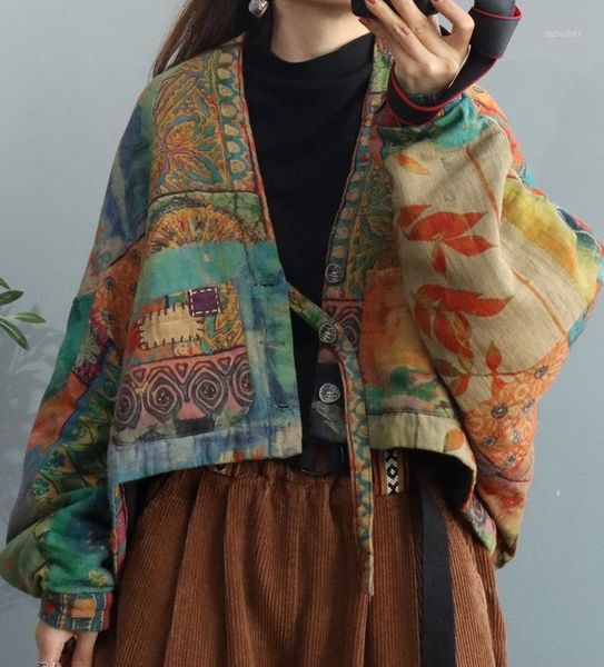 inide folk coats women print loose asymmetric v-neck collar clip cotton female fashion short cardigan cotton line1, Black;brown
inide folk coats women print loose asymmetric v-neck collar clip cotton female fashion short cardigan cotton line1, Black;brown
