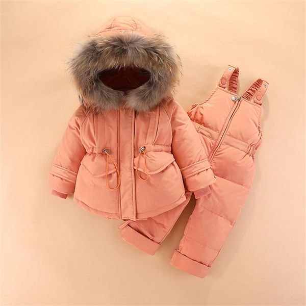 olekid 2020 winter baby down jacket fur collar coat warm overalls baby girl snowsuit 1-4 years kids toddler jumpsuit clothes set lj201130, Blue;gray
olekid 2020 winter baby down jacket fur collar coat warm overalls baby girl snowsuit 1-4 years kids toddler jumpsuit clothes set lj201130, Blue;gray