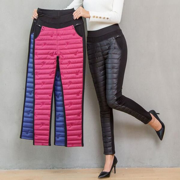 winter embroidered women's fashion down cotton velvet pants mother snow wear thick trousers straight size sweatpants, Black;white
winter embroidered women's fashion down cotton velvet pants mother snow wear thick trousers straight size sweatpants, Black;white