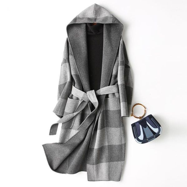 women's wool & blends 4040 spring autumn coat female sided long winter jacket women england style plaid coats hooded 37349 wyq33741, Black
women's wool & blends 4040 spring autumn coat female sided long winter jacket women england style plaid coats hooded 37349 wyq33741, Black