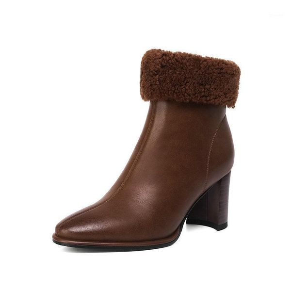 women genuine leather snow boots high heels platforms boots woman thick wool winter warm shoes woman snow1, Black
women genuine leather snow boots high heels platforms boots woman thick wool winter warm shoes woman snow1, Black