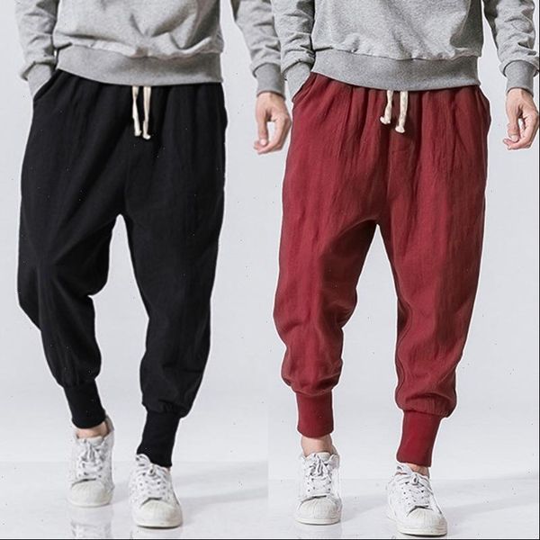 men harem pants drawstring cotton joggers solid 2020 streetwear drop crotch trousers men baggy casual sweatpants s 5xl, Black
men harem pants drawstring cotton joggers solid 2020 streetwear drop crotch trousers men baggy casual sweatpants s 5xl, Black