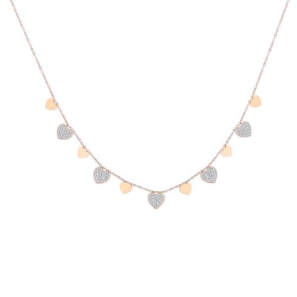 ювелирные изделия dropship из нержавеющей стали сердца choker ожерелье для женщин розового золота кристалла малого ожерелья женщин подарков, Golden;silver
ювелирные изделия dropship из нержавеющей стали сердца choker ожерелье для женщин розового золота кристалла малого ожерелья женщин подарков, Golden;silver