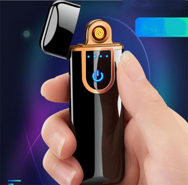 christmas gift creative novelty electric touch sensor cool lighter fingerprint sensor usb rechargeable portable windproof lighters item
christmas gift creative novelty electric touch sensor cool lighter fingerprint sensor usb rechargeable portable windproof lighters item