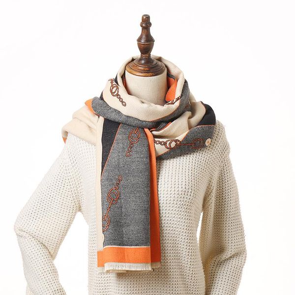 2020 new winter scarf female cashmere lady fashion blanket double-sided thick shawl student women scarves bandana, Blue;gray 
2020 new winter scarf female cashmere lady fashion blanket double-sided thick shawl student women scarves bandana, Blue;gray