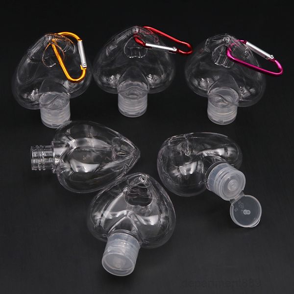 50ml heart shape hand sanitizer with key ring hook clear transparent plastic refillable containers travel bottle patry favor owa2062
50ml heart shape hand sanitizer with key ring hook clear transparent plastic refillable containers travel bottle patry favor owa2062