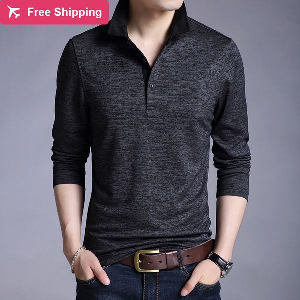 2021 new new fashion long sleeve fine fit men's turn down smart collar polo shirt yvgk, White;black
2021 new new fashion long sleeve fine fit men's turn down smart collar polo shirt yvgk, White;black