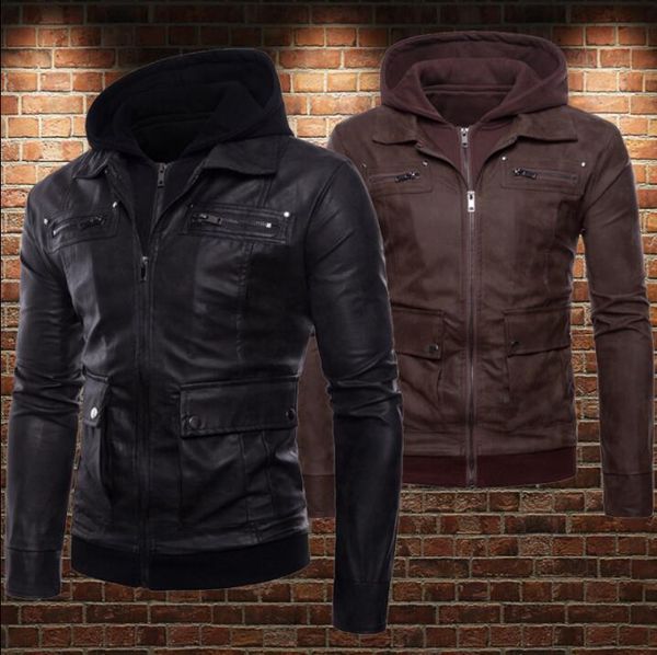 men's fur & faux double coat threshold motorcycle leather jacket men fake two-piece clothes mens jackets and coats biker hooded black
men's fur & faux double coat threshold motorcycle leather jacket men fake two-piece clothes mens jackets and coats biker hooded black