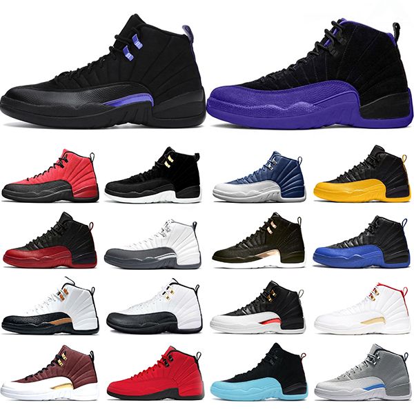 2023 og men basketball shoes 12 12s reverse flu game dark grey concord university gold indigo mens trainers sports sneakers walking hiking
2023 og men basketball shoes 12 12s reverse flu game dark grey concord university gold indigo mens trainers sports sneakers walking hiking