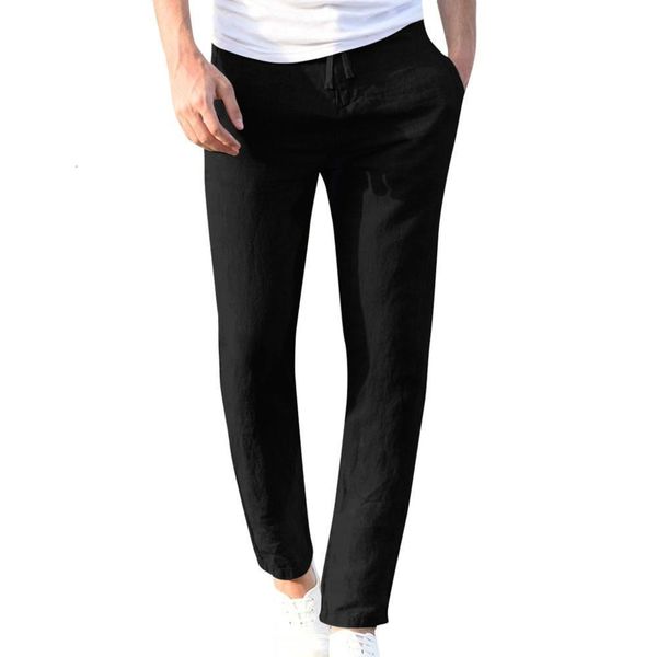 male pants new fashion men casual work cotton blend pure elastic waist straight long pants trousers pantalones hombre, Black
male pants new fashion men casual work cotton blend pure elastic waist straight long pants trousers pantalones hombre, Black