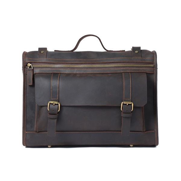 retro men's genuine leather briefcase natural cowhide messenger bag daily simple large-capacity shoulder bag computer
retro men's genuine leather briefcase natural cowhide messenger bag daily simple large-capacity shoulder bag computer