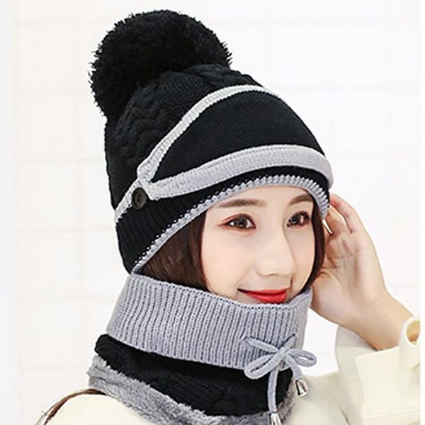 winter hats for women thickened keep warm fashion wild outdoor kitting hat multi-function three-piece scarf hat and gloves, Blue;gray
winter hats for women thickened keep warm fashion wild outdoor kitting hat multi-function three-piece scarf hat and gloves, Blue;gray