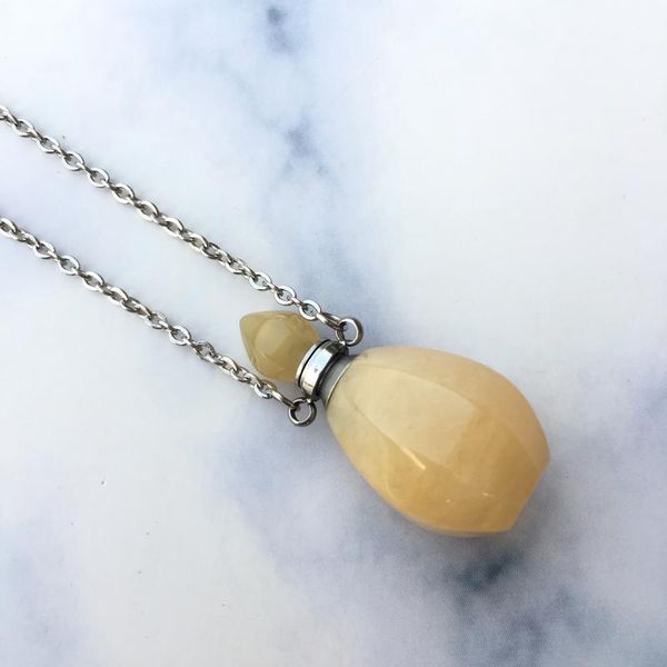 faceted yellow gems necklace,semiprecious necklace,perfume bottle necklace,essential oil diffuser ,perfume bottle.1, Silver
faceted yellow gems necklace,semiprecious necklace,perfume bottle necklace,essential oil diffuser ,perfume bottle.1, Silver