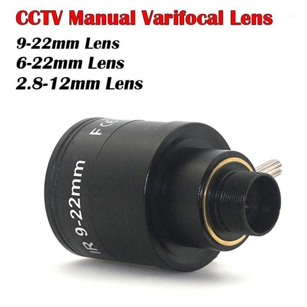9-22mm 2.8-12mm 6-22mm manual varifocal zoom lens fixed iris hd cctv camera lens zoom & focus interface m12 1/3 cctv camera1
9-22mm 2.8-12mm 6-22mm manual varifocal zoom lens fixed iris hd cctv camera lens zoom & focus interface m12 1/3 cctv camera1