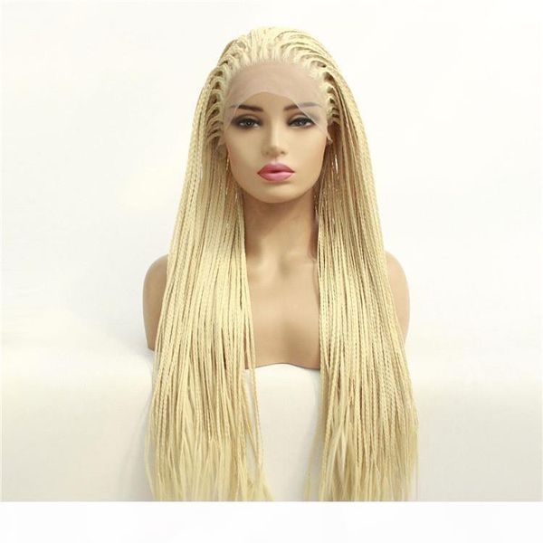 ailin 613 blonde braided synthetic lace front remy hair wig simulation human hair lacefront wigs 19423-613, Black;brown
ailin 613 blonde braided synthetic lace front remy hair wig simulation human hair lacefront wigs 19423-613, Black;brown