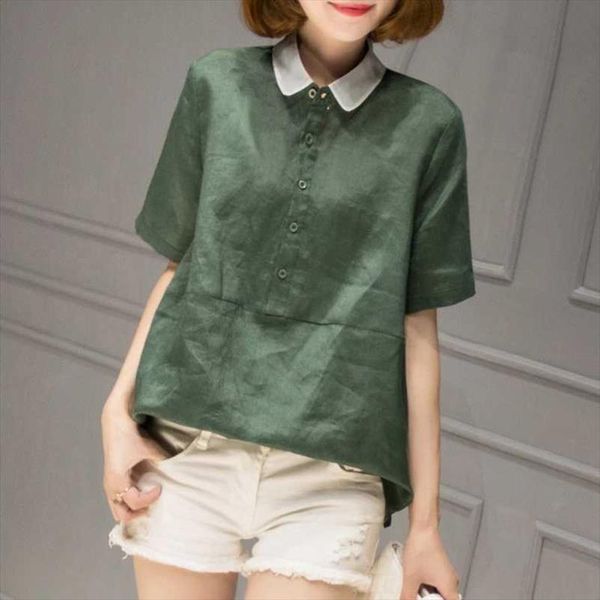 haut femme roupas feminina loose and comfortable summer fashion blusa feminina blusas mujer de moda 2019 blouse cotton linen, White
haut femme roupas feminina loose and comfortable summer fashion blusa feminina blusas mujer de moda 2019 blouse cotton linen, White
