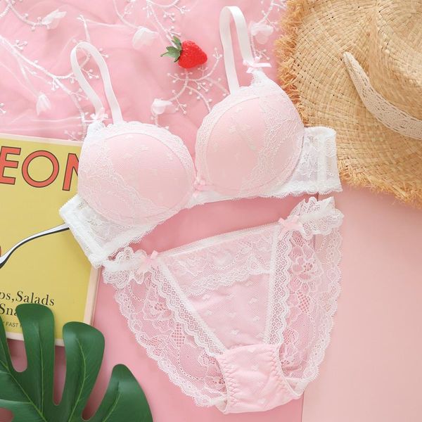 bras sets pink peach love japanese sweet lovely underwear set women's lolita mesh lace lingerie push up bra underwire bikini, Red;black
bras sets pink peach love japanese sweet lovely underwear set women's lolita mesh lace lingerie push up bra underwire bikini, Red;black