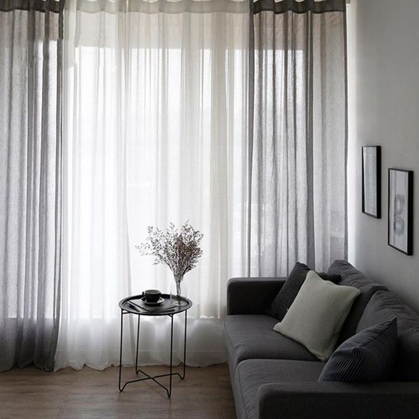 curtain & drapes simple modern solid color floor sheer curtains for bedroom living room white gauze window screen fabric finished thick
curtain & drapes simple modern solid color floor sheer curtains for bedroom living room white gauze window screen fabric finished thick